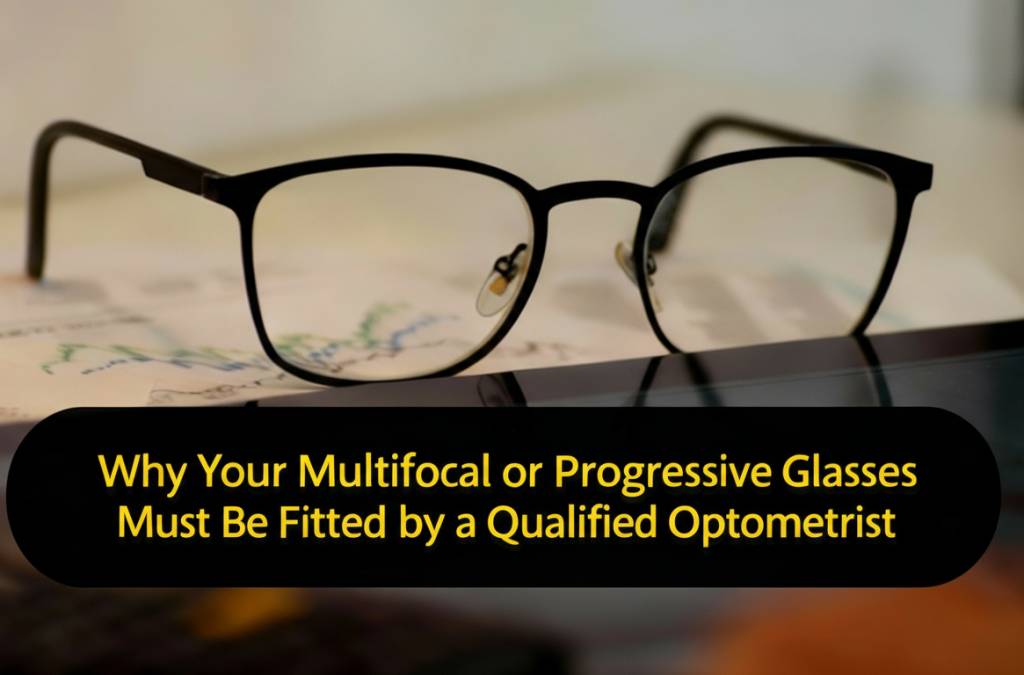 Why Your Multifocal or Progressive Glasses Must Be Fitted by a Qualified Optometrist